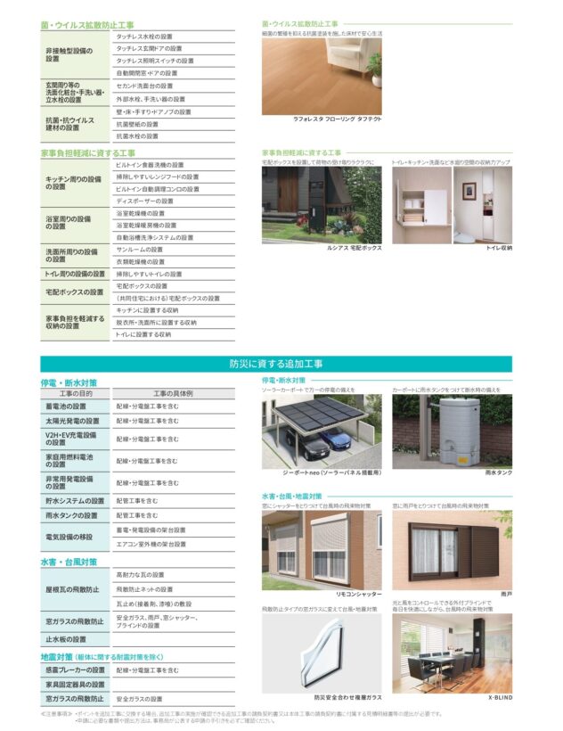 グリーン住宅ポイント追加工事